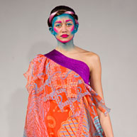 Zandra Rhodes at On|Off London Paris 29 Feb 2012