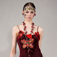 Zandra Rhodes at On|Off London Paris 29 Feb 2012