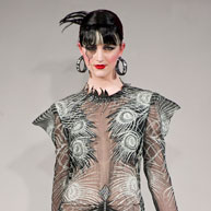 Zandra Rhodes at On|Off London Paris 29 Feb 2012