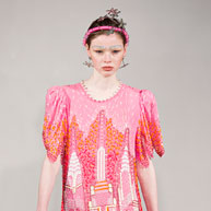 Zandra Rhodes at On|Off London Paris 29 Feb 2012
