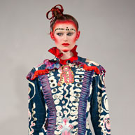 Zandra Rhodes at On|Off London Paris 29 Feb 2012