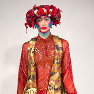 Zandra Rhodes at On|Off London Paris 29 Feb 2012