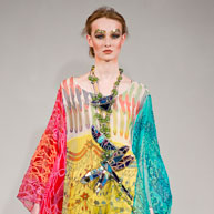 Zandra Rhodes at On|Off London Paris 29 Feb 2012