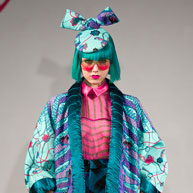 Zandra Rhodes at On|Off London Paris 29 Feb 2012