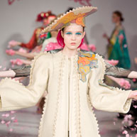 Zandra Rhodes at On|Off London Paris 29 Feb 2012